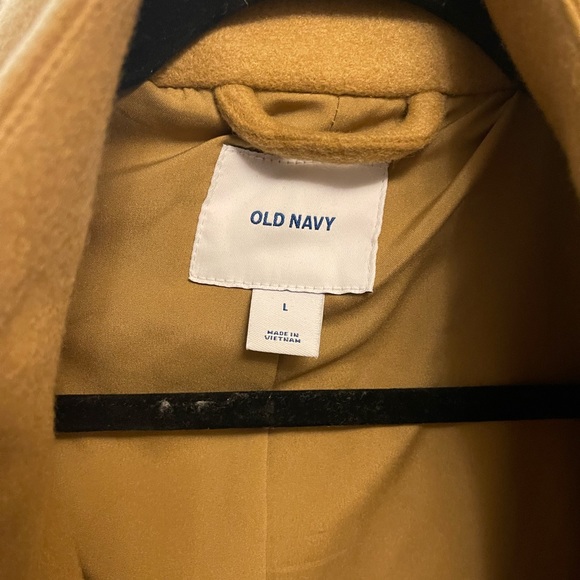 Old Navy Classic Camel Coat NWT - Picture 2 of 3